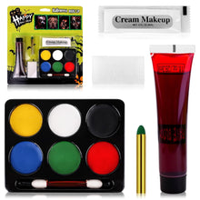 SFX Makeup Kit Halloween schminke Set Fake Blood 6 Farben Body