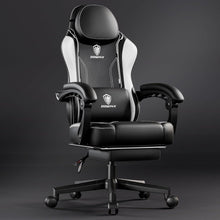 Ergonomischer Gaming Stuhl mit Lendenwirbelstütze, PU