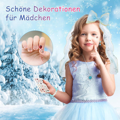 Adventskalender Mädchen 2024 Prinzessin Geschenk Set Accessoires
