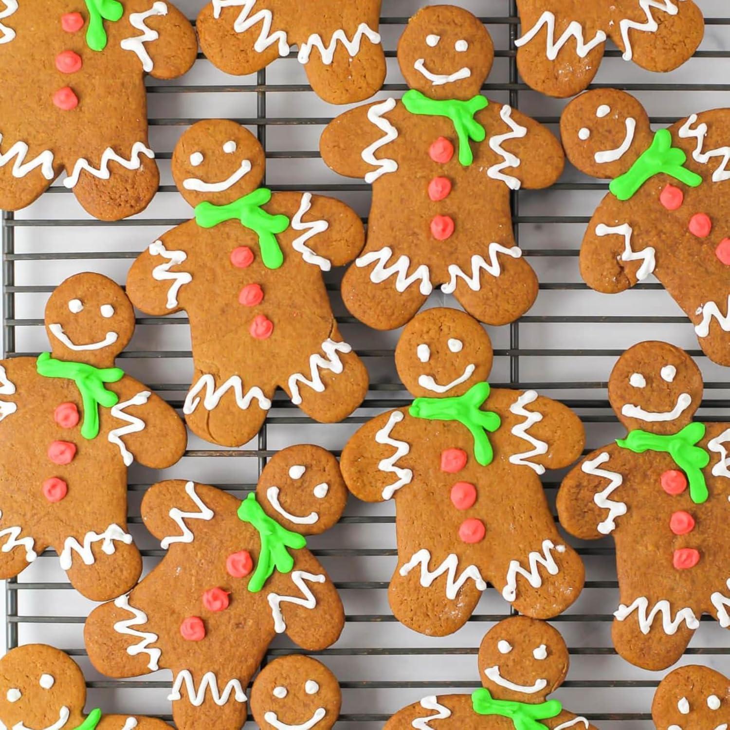 Lebkuchen-Ausstechformen-Set 4-teilig Edelstahl Weihnachten DIY