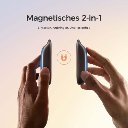 Magnetische Handwärmer wiederaufladbar 2er-Pack IP45 wasserfest