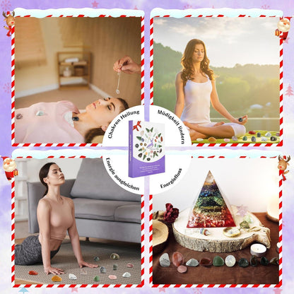 Adventskalender 2024 mit hochwertigen Kristallen