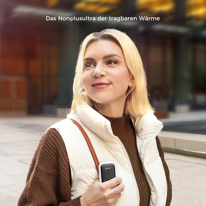 Handwärmer Wiederaufladbar 2er-Pack Elektrisch Taschenwärmer