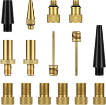 Fahrradventil Adapter Set mit Sortierbox und Ballnadel