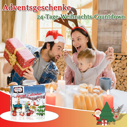 Adventskalender Dinosaurier Spielzeug 2024 für Kinder ab 2-8 Jahre