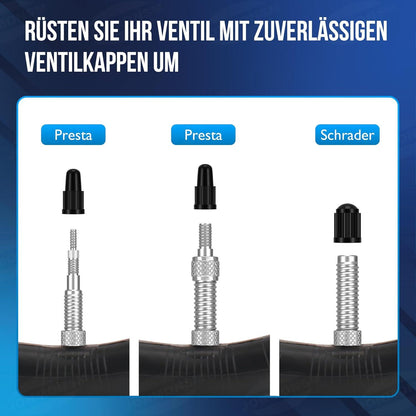 Fahrradventil Adapter Set DV SV AV Ballnadel Kompressoradapter Sortierbox