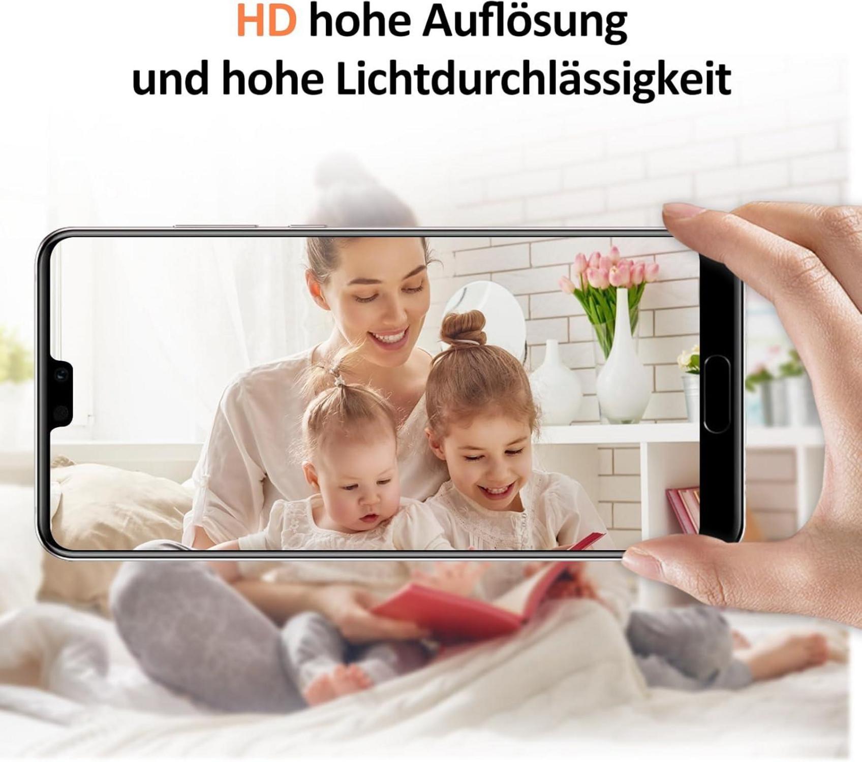 Panzerfolie Huawei P20 Pro, 2x Displayschutz + 1x