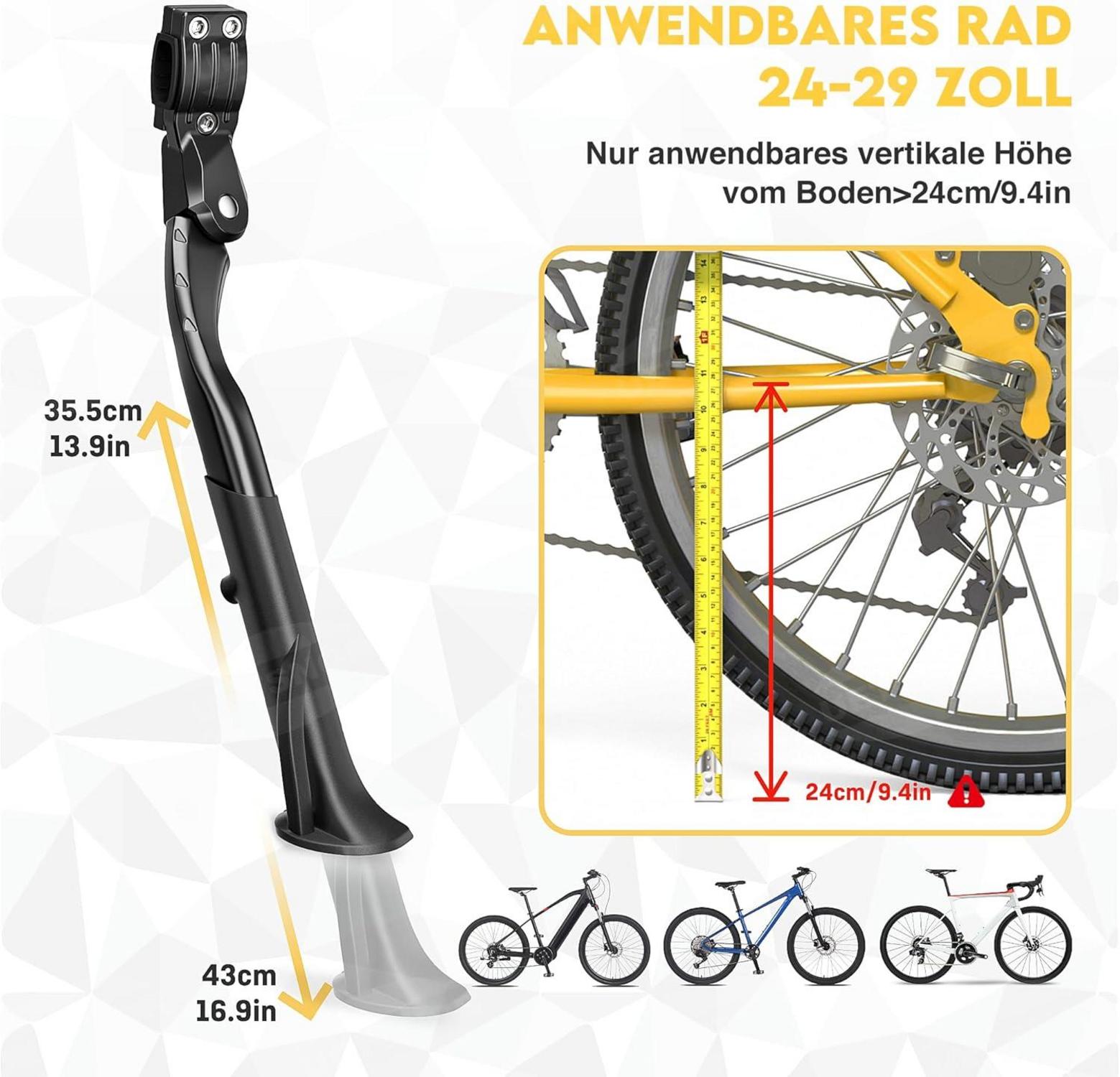 Fahrradständer 24-29 Zoll Universal Höhenverstellbar Last 35