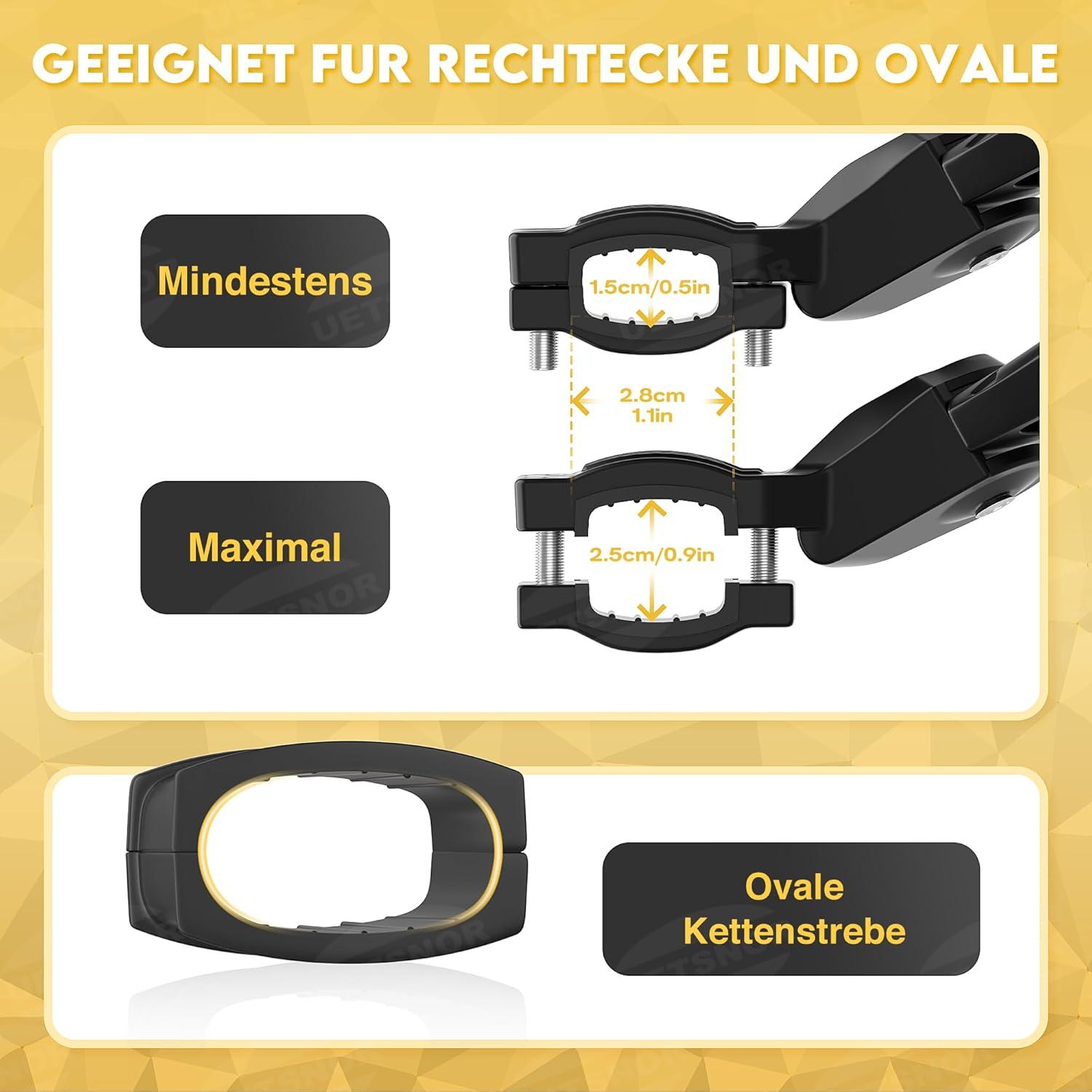 Fahrradständer Universal Höhenverstellbar Rutschfester Seitenständer
