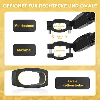 Fahrradständer Universal Höhenverstellbar Rutschfester Seitenständer