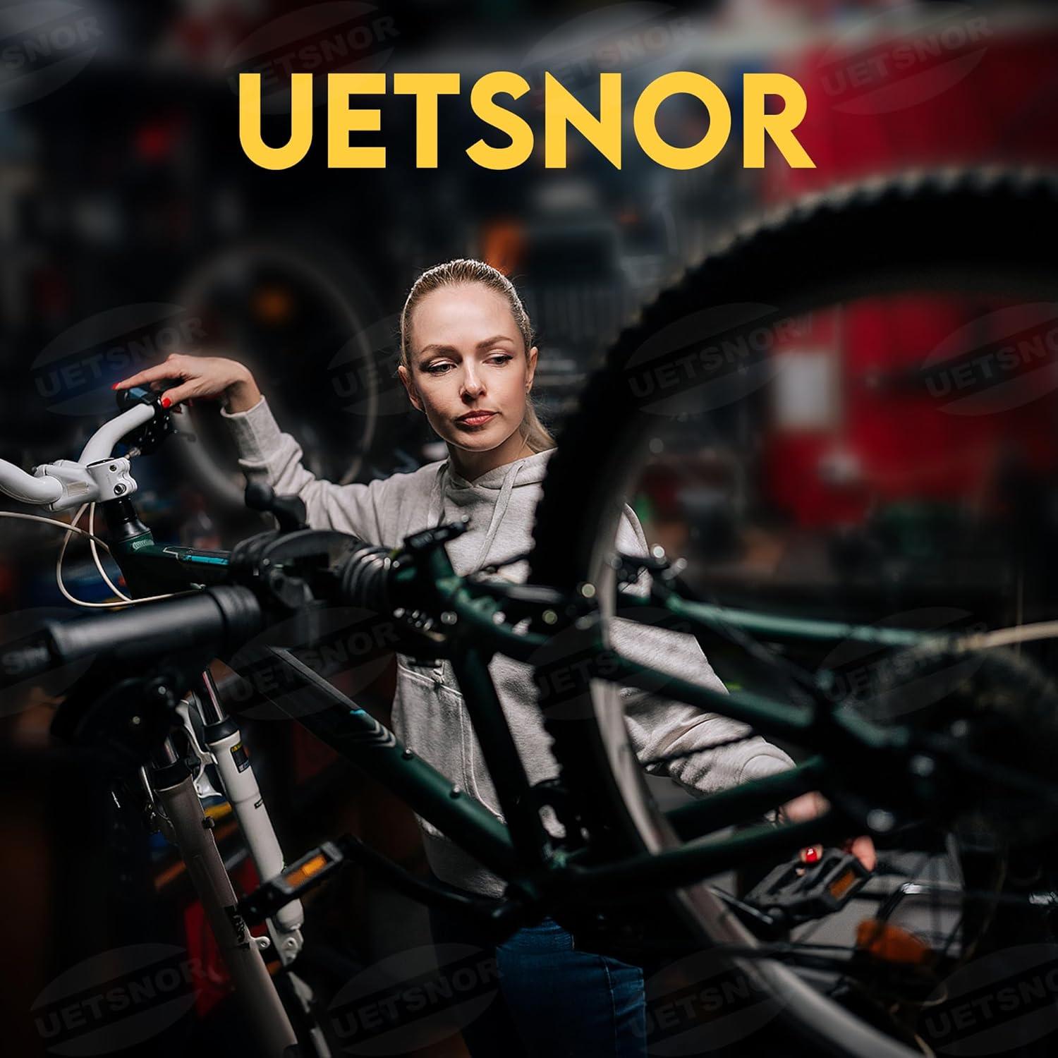 UETSNOR Fahrradventil Adapter Set 10 Stück DV SV AV + Zubehör