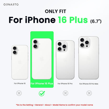 iPhone 16 Plus Hülle Silikon 6,7 Zoll, stoßfeste Schutzhülle