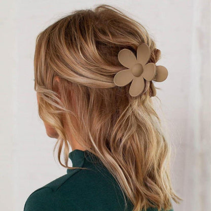 6er Set Blumen-Haarklammern für starken Halt, Haarstyling Zubehör