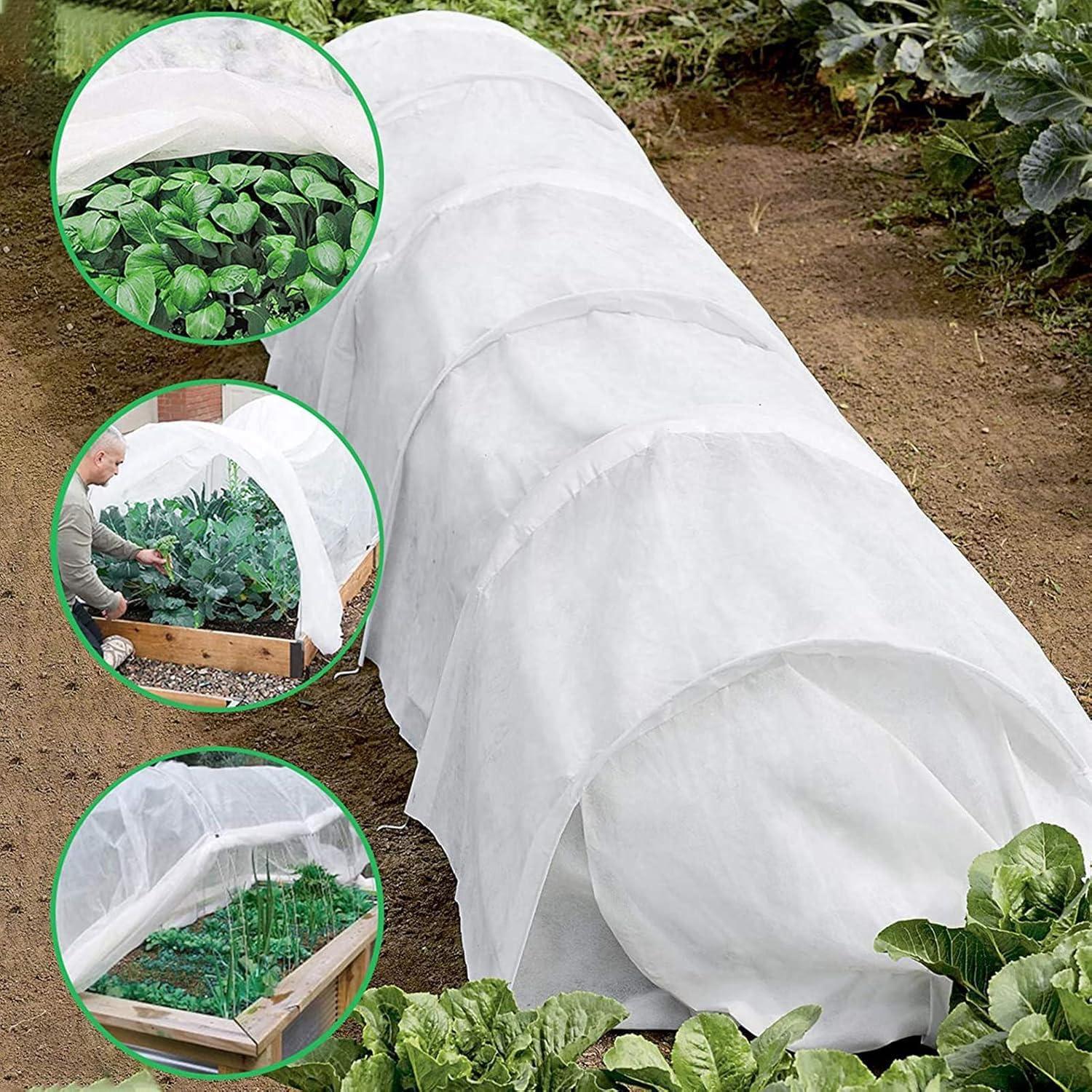 Wintervlies Pflanzen 1,5mx10m Gartenvlies Frostschutz Atmungsaktiv