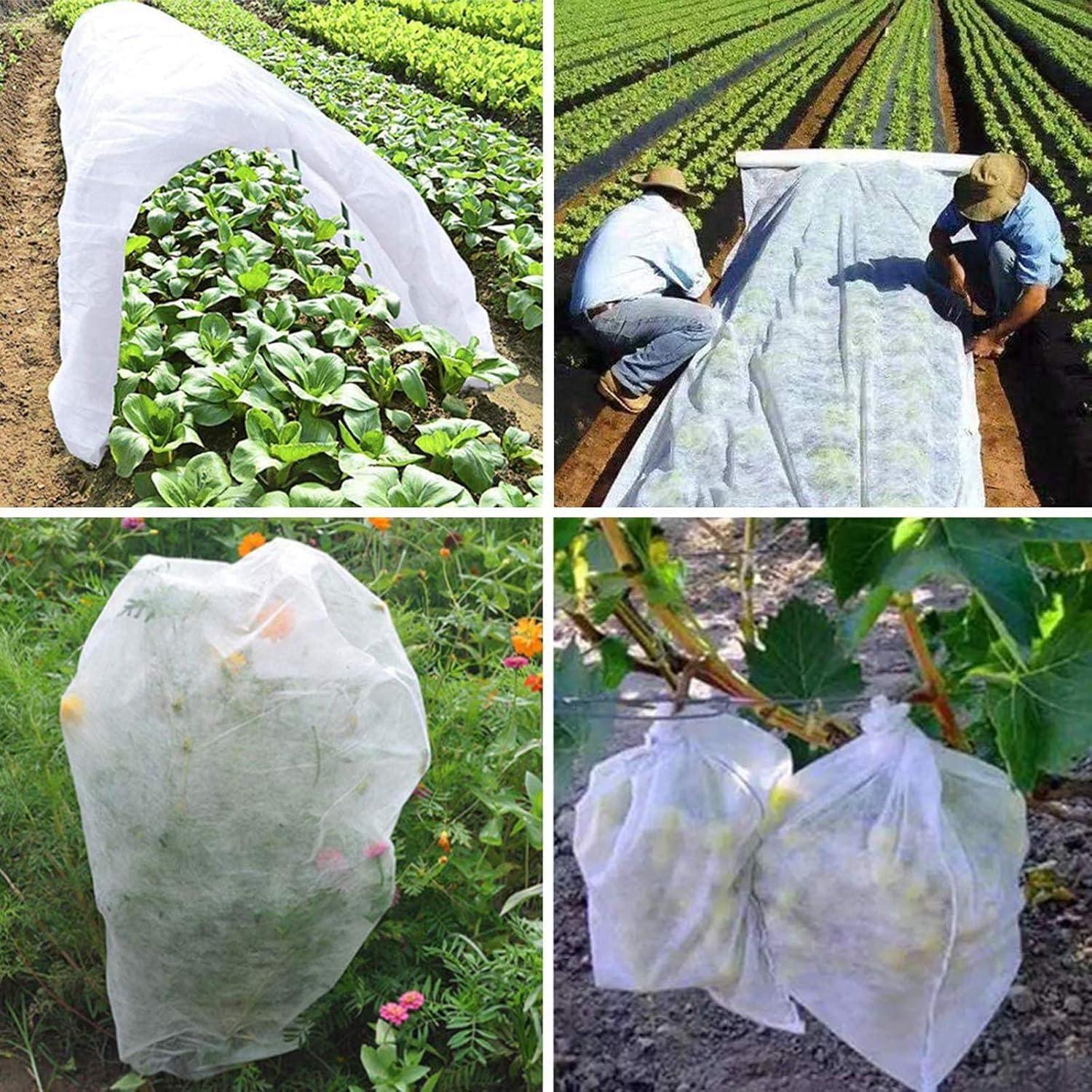 Wintervlies Pflanzen Frostschutz 1.5mx10m Gartenvlies Atmungsaktiv