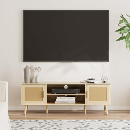 TV Schrank Lowboard Schwarz 137x38x48 cm TV 60 Zoll Board