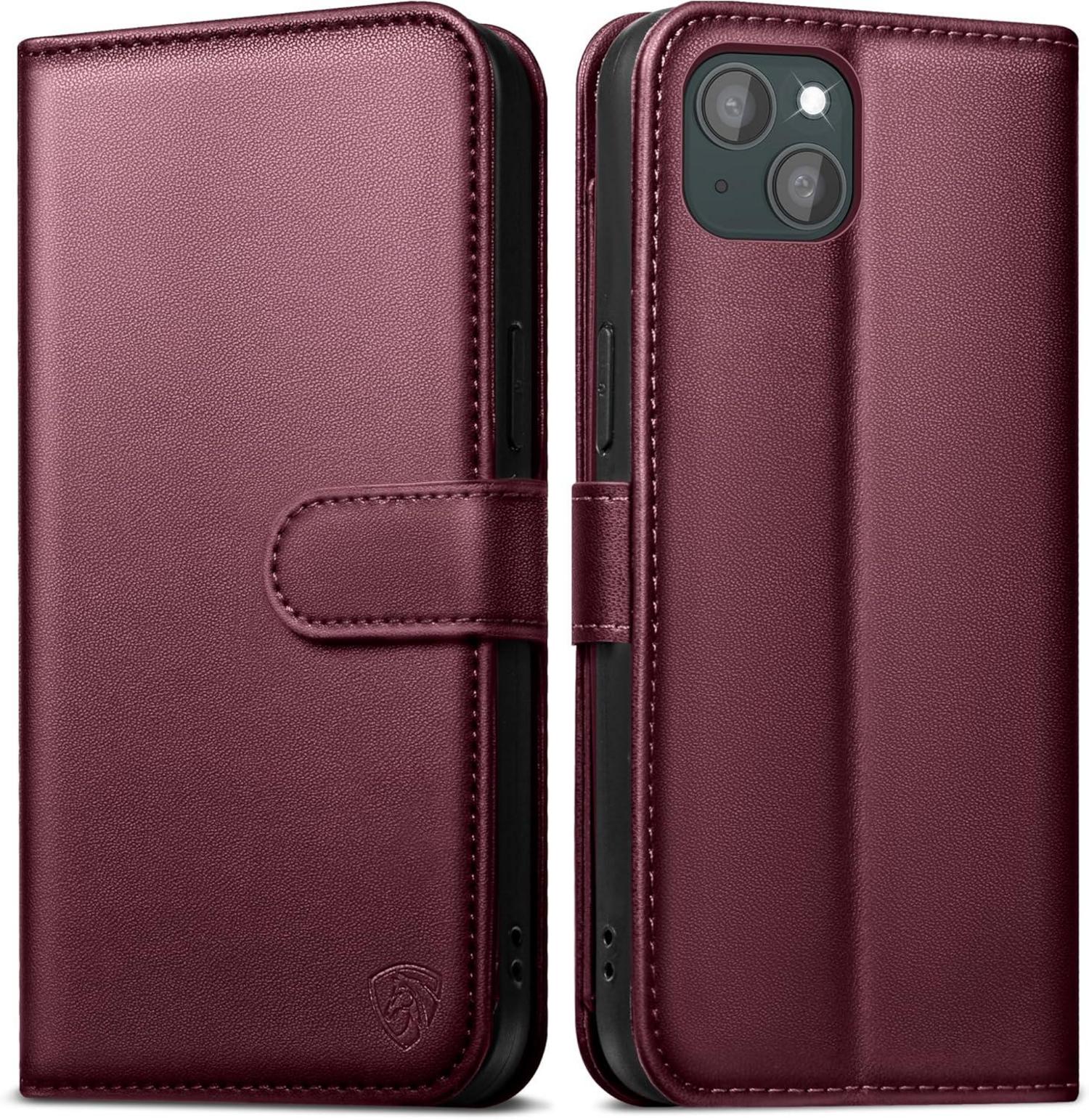 Handyhülle iPhone 13 Lederhülle mit