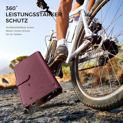 Handyhülle iPhone 13 Lederhülle mit