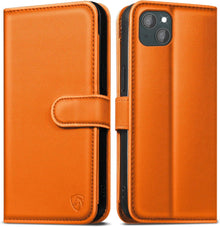 Handyhülle iPhone 13: Panzer Schutz Glas, RFID Blocker, Standfunktion