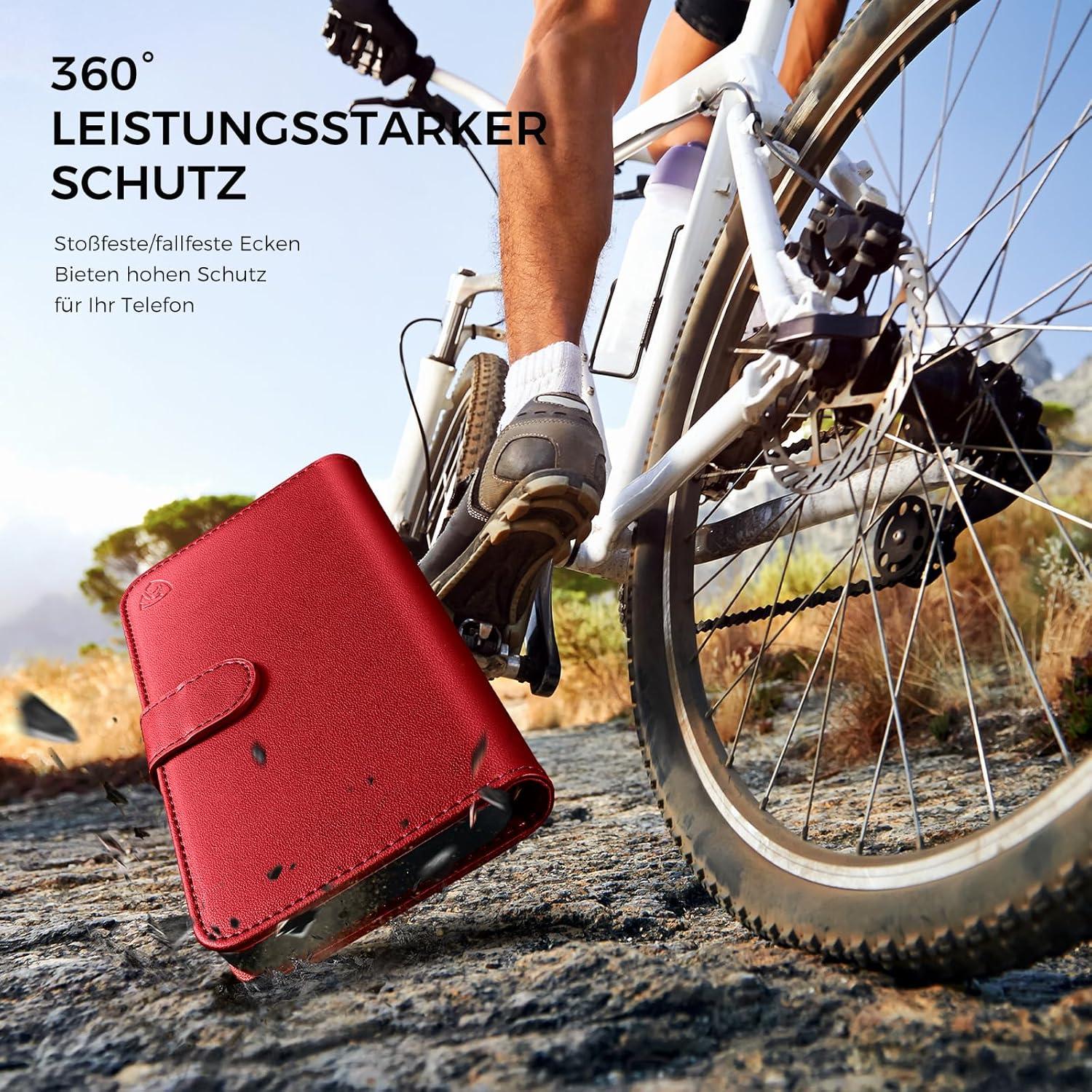 Handyhülle für Samsung Galaxy S24 Ultra Wallet Leder Flip Case