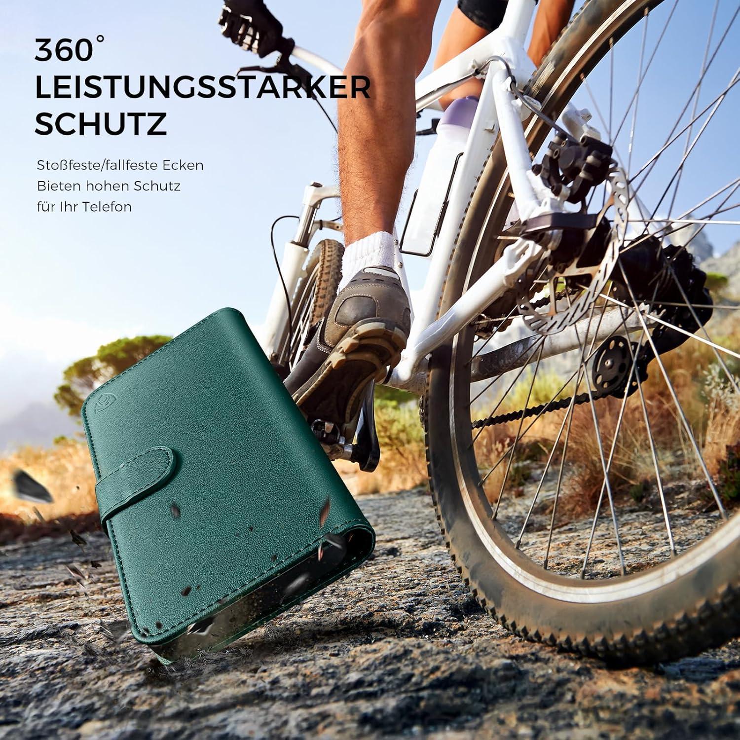 Handyhülle für Sony Xperia 10 VI - Lederhülle mit RFID und