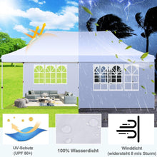 COBIZI Faltpavillon 3x6m Wasserdicht Stabil Winterfest