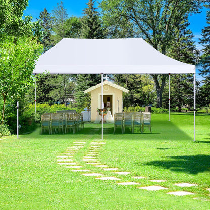 Großes COBIZI Faltpavillon 3x6m Wasserdicht Stabil mit Seitenwänden & Sandsack