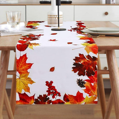 Herbst Tischläufer Ahornblatt 180x40 cm