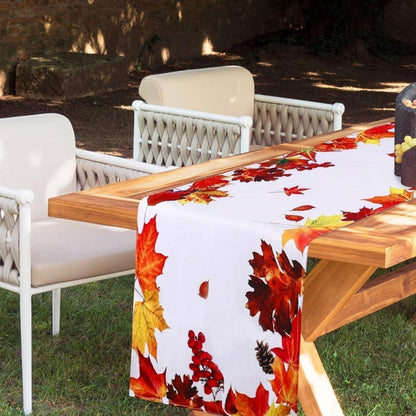 Herbst Tischläufer Ahornblatt 180x40 cm