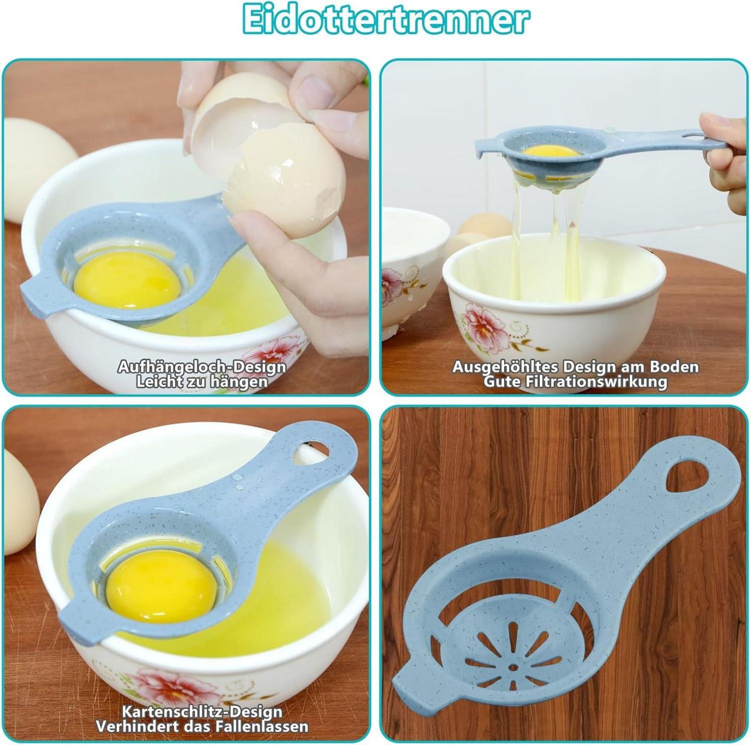 4-teiliges Edelstahl Schneebesen Set - Whisk 3 Größen