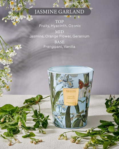Jasmin Duftkerze groß 3 Dochte 990g 150h Brenndauer