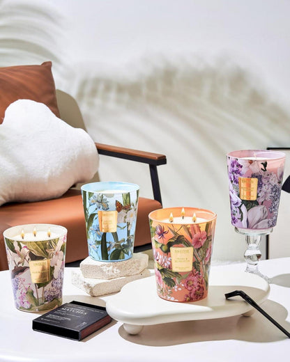 Duftkerze Tuberose 3 Dochte Glas Aromatherapie 990g 150h