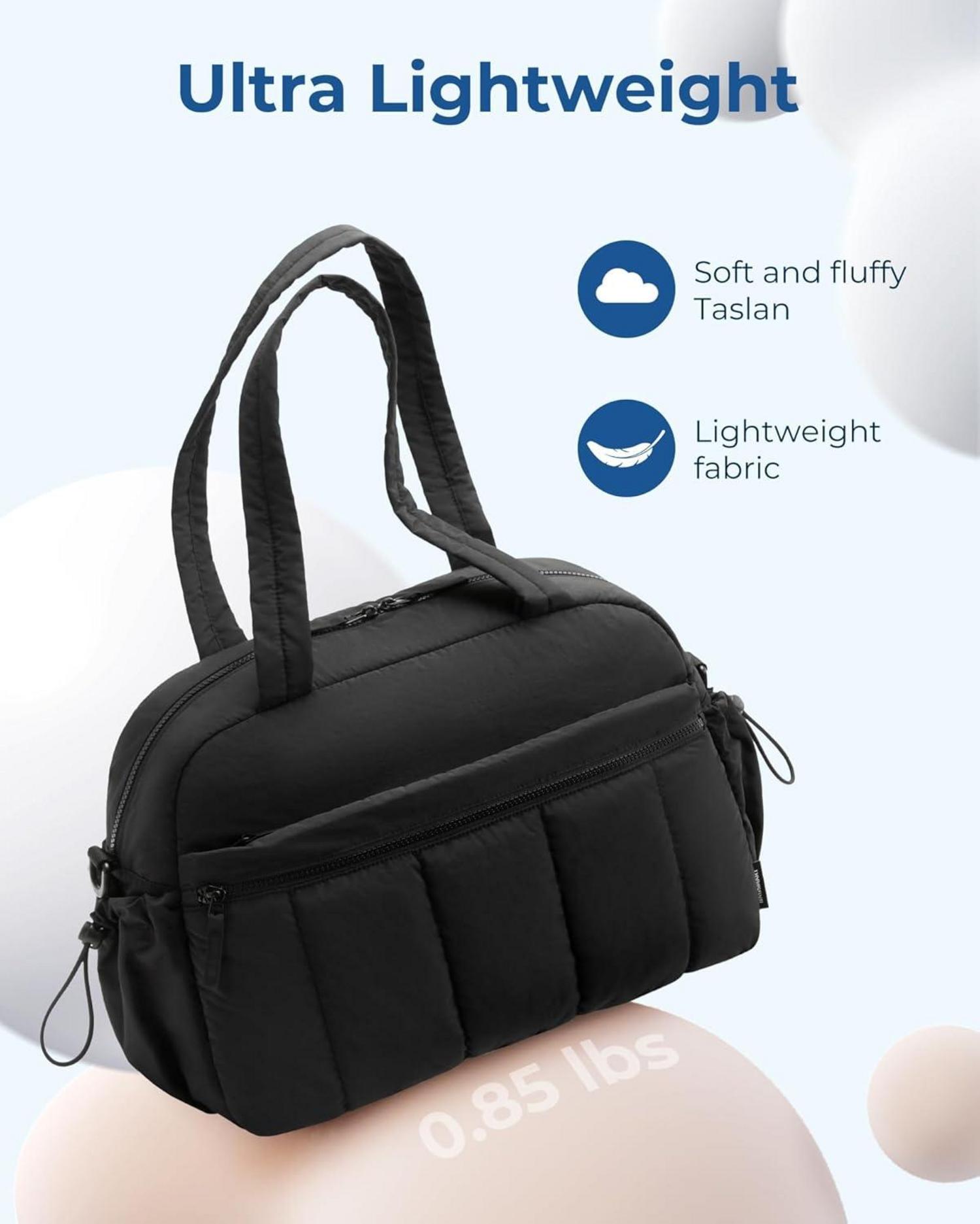 24l bagsmart Puffer Reisetasche Sporttasche Damen