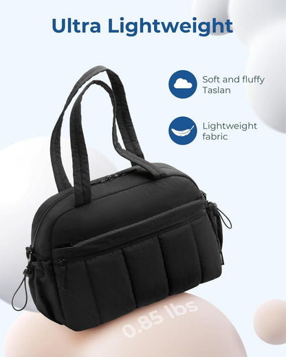 24l bagsmart Puffer Reisetasche Sporttasche Damen