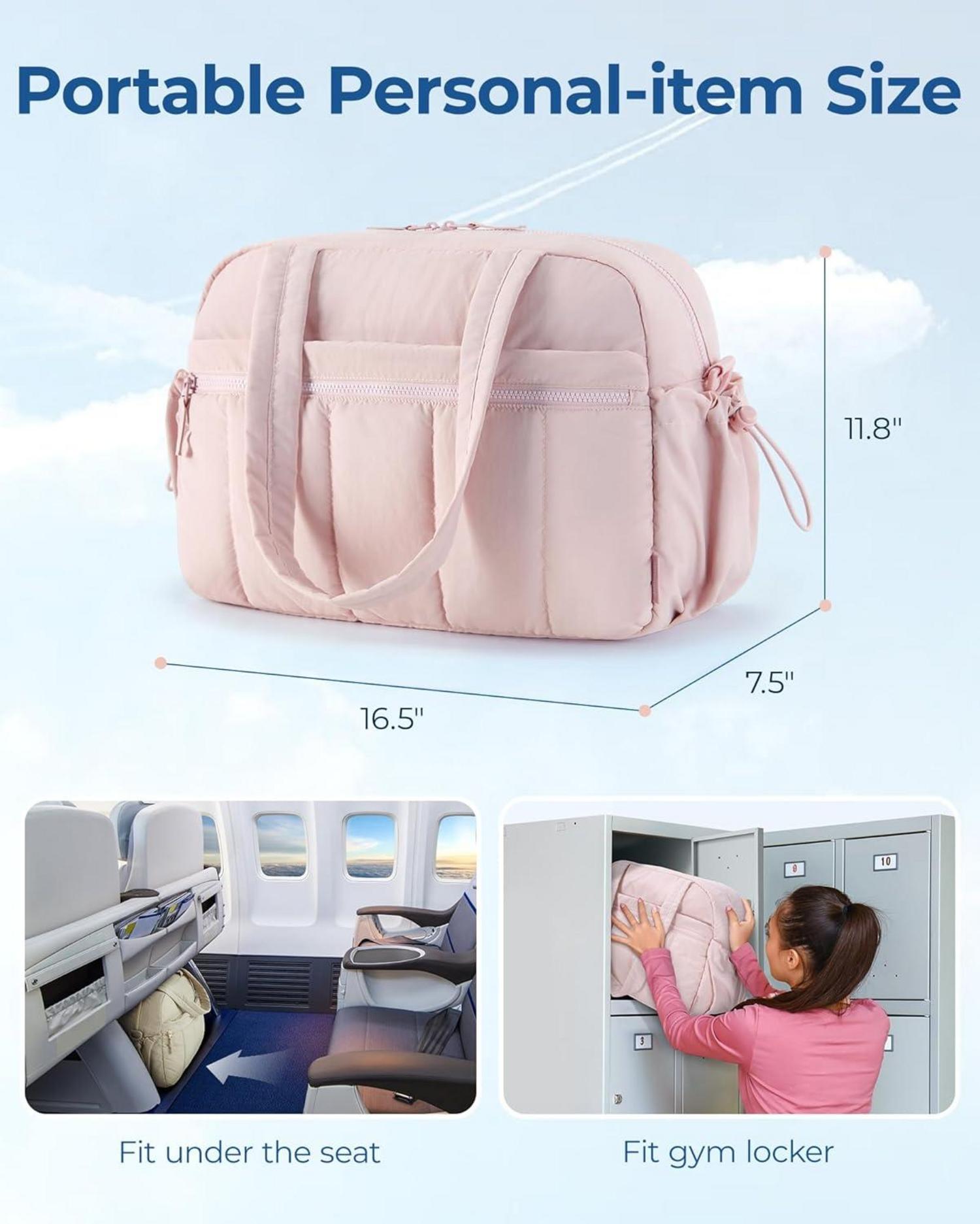 Sportliche Damen Reisetasche wasserabweisend 24l - Rosa