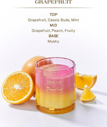 Grapefruit Duftkerze im Glas 300g - Natürliche Sojakerze 60