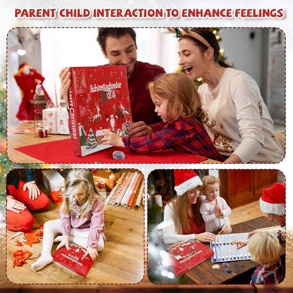 Brezoy Kinder Adventskalender 2024 mit Edelsteinen DIY