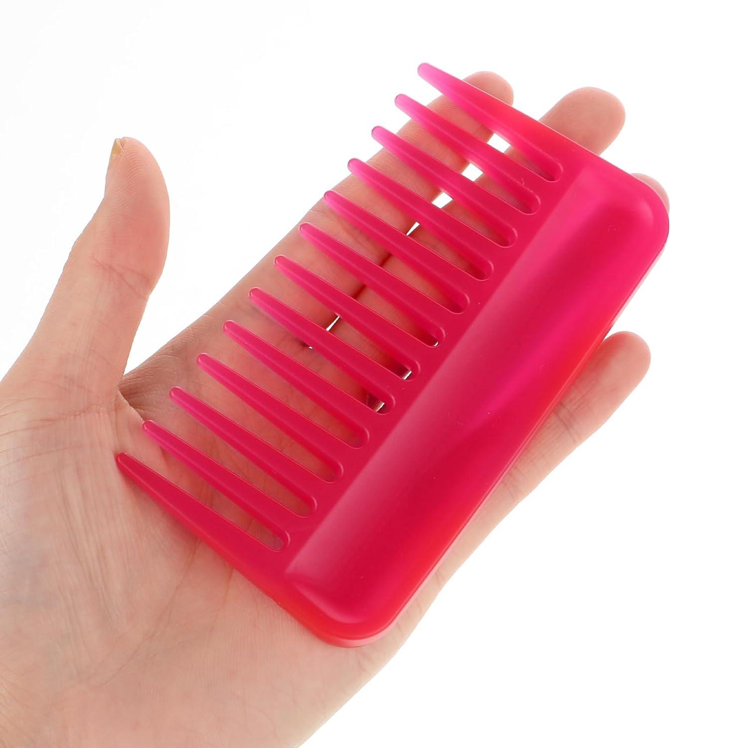 Lockenkamm 3 Stück Breit Zahndesign für Afro Haarstyling