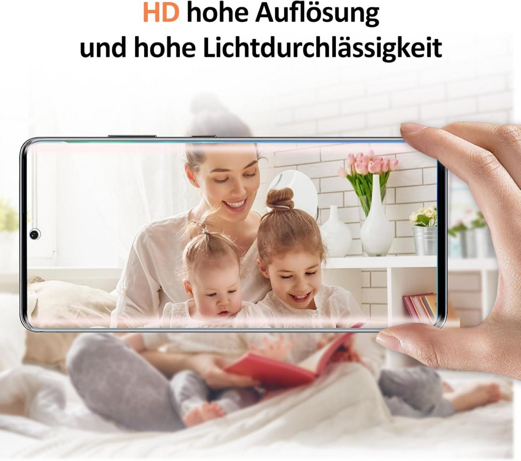 2x Panzerglas Samsung Galaxy S21 Ultra 9H HD Displayschutzfolie
