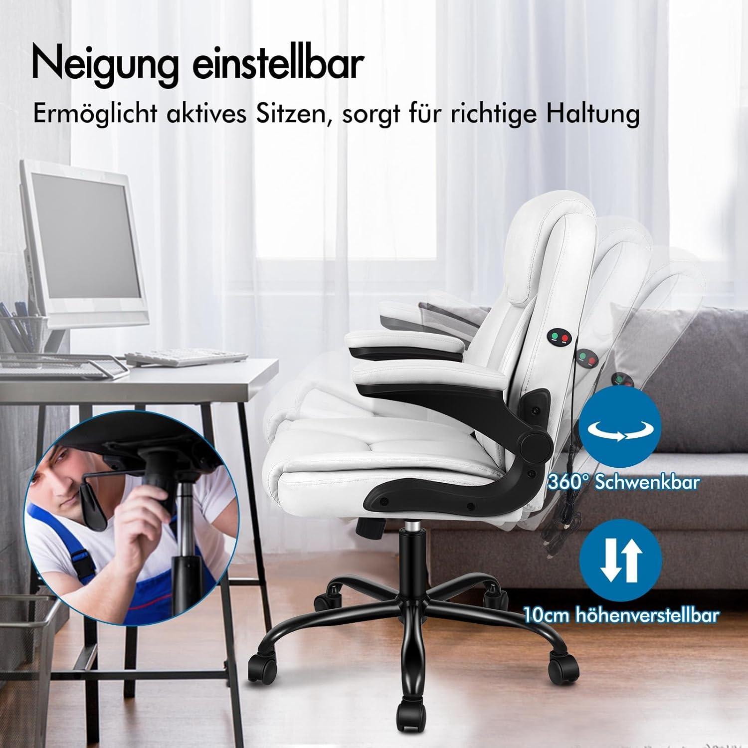 Massagebürostuhl mit mittlerer