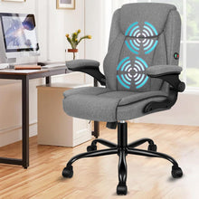 Ergonomischer Massage Bürostuhl mit Armlehne und 150kg Belastung in