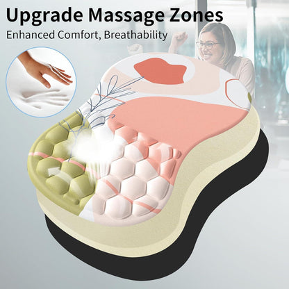Ergonomisches Mousepad mit Handauflage und Memory-Schaum, rutschfeste