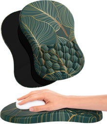 Ergonomisches Mousepad mit Handauflage, Memory-Schaum & Rutschfester