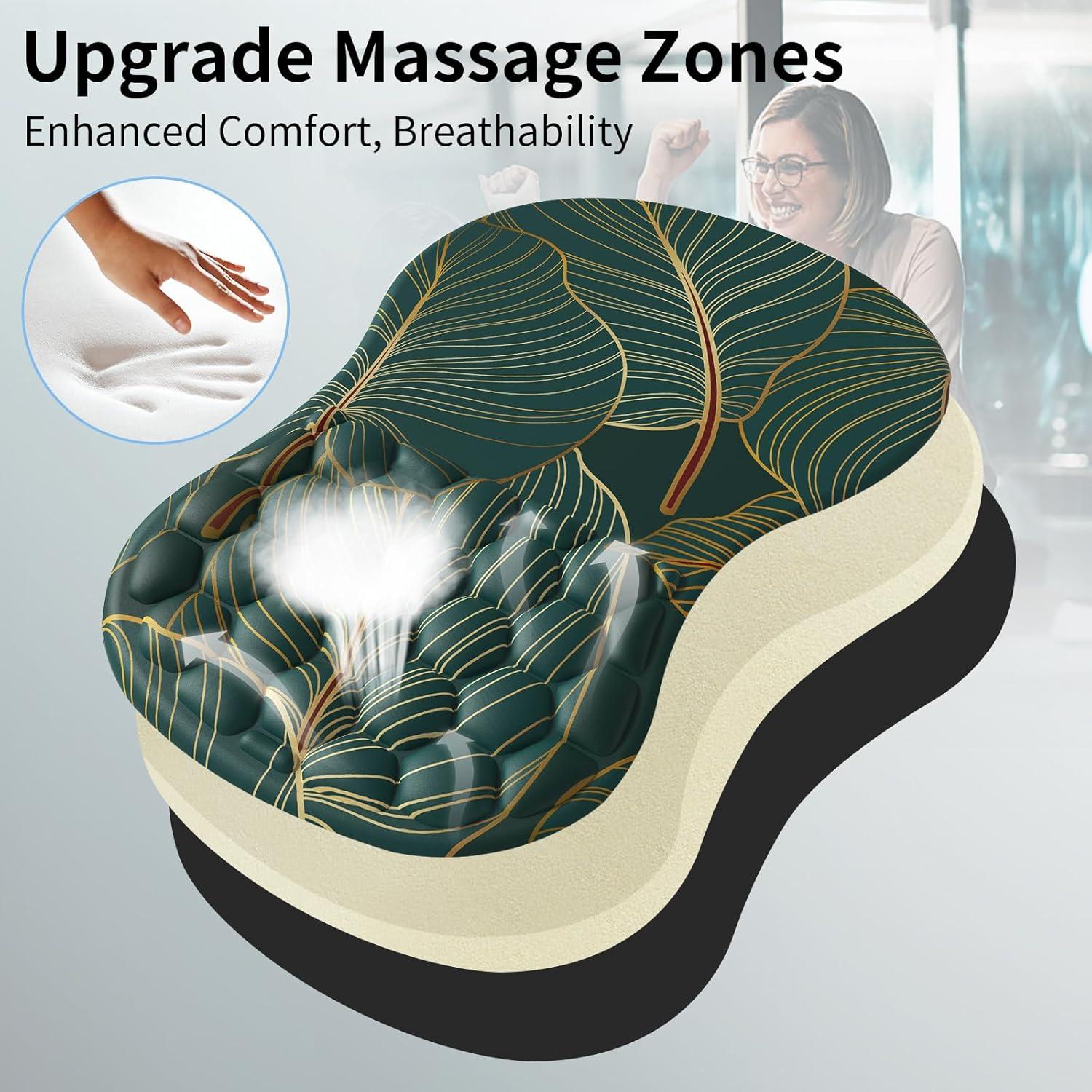 Ergonomisches Mousepad mit Handauflage, Memory-Schaum & Rutschfester