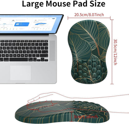 Mousepad Handauflage Massage Memory-Schaum Rutschfest Büro
