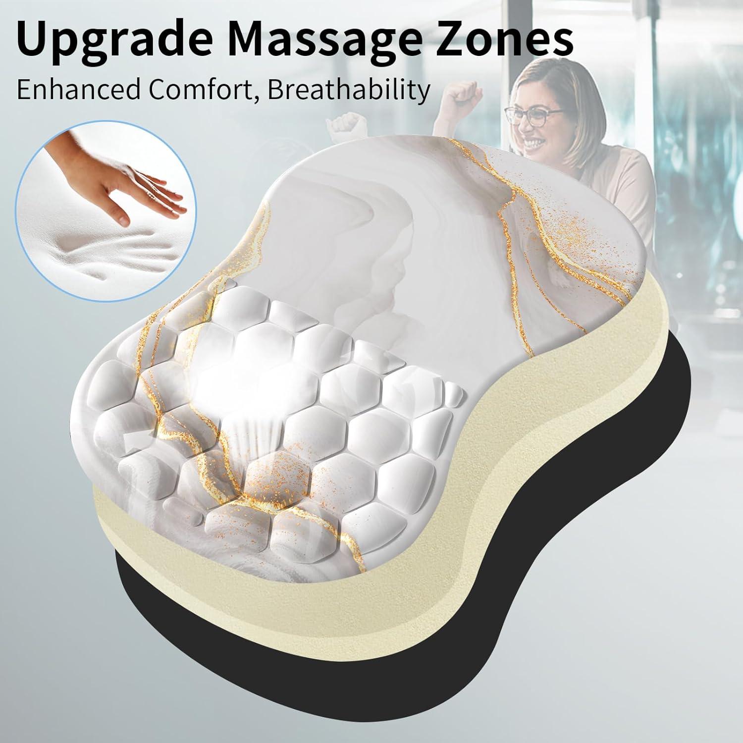 Ergonomisches Mauspad mit Handauflage und Massage-Design