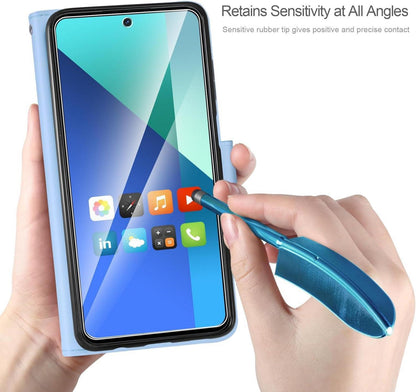 AROYI Xiaomi Redmi Note 13 4G Hülle Wallet Schutzhülle Blau