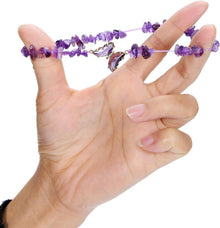 Amethyst Schmetterling Wickelarmband Set - Damen Healing