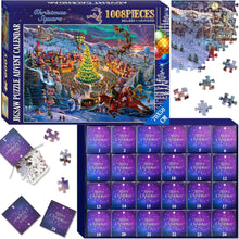Adventskalender Puzzle Weihnachten Nord Erwachsene 1008 Teile