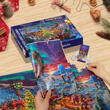 Adventskalender 2024 Puzzle Weihnachten Norden 1008 Teile
